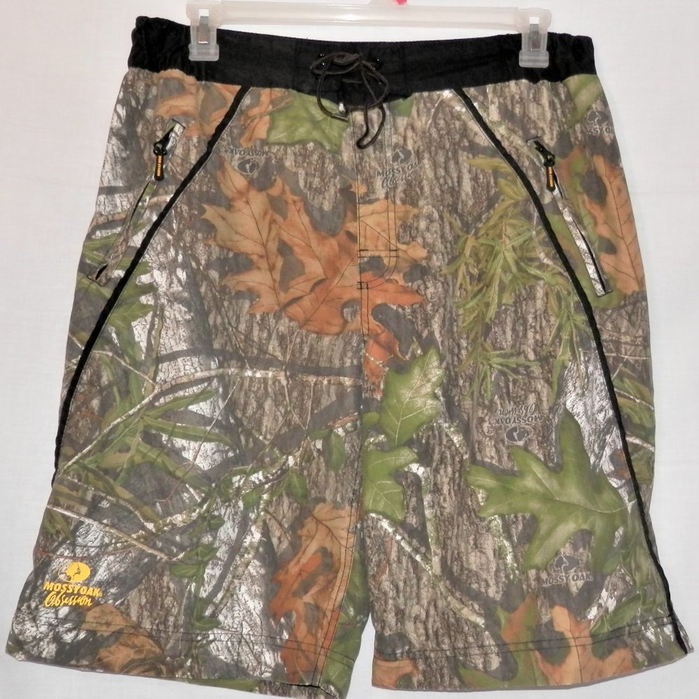 Mossy Oak 36 Camo Men Hybrid Board Swim Short I008